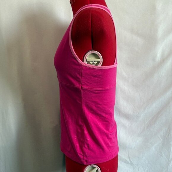 Joe Fresh Fuchsia V-Neck Tank Top - Picture 4 of 5